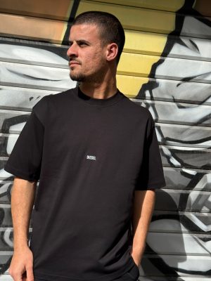 טישרט דיזל שחורה אוברסייז