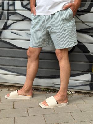 בגד ים לקוסט צבע ירוק פסים