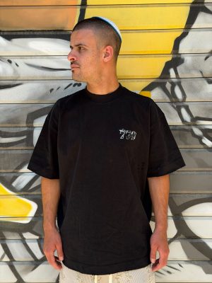 טישרט YN בד כותנה 770 צבע שחור